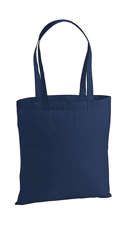 Westford Mill Premium Cotton Tote, French Navy, One Size bedrucken, Art.-Nr. 646282010