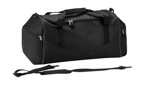 Quadra Teamwear Holdall, Black/Graphite, One Size bedrucken, Art.-Nr. 647301890