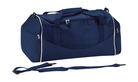 Quadra Teamwear Holdall, Navy/Putty, One Size bedrucken, Art.-Nr. 647302000