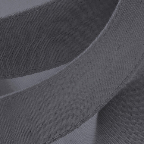 Westford Mill Premium Cotton Maxi Tote, Graphite, One Size bedrucken, Art.-Nr. 649281310