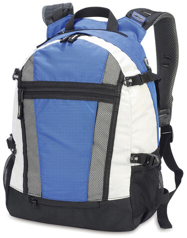 Shugon Indiana Student/ Sports Backpack, Royal/Off White, One Size bedrucken, Art.-Nr. 650383670