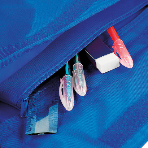 Quadra Junior Book Bag, Royal, One Size bedrucken, Art.-Nr. 651303000