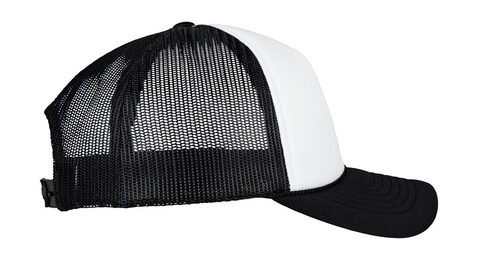 Flexfit Foam Trucker Cap Curved Visor, Black/White/Black, One Size bedrucken, Art.-Nr. 651681800 Flexfit Foam Trucker Cap Curved Visor, Black/White/Black, One Size bedrucken, Art.-Nr. 651681800