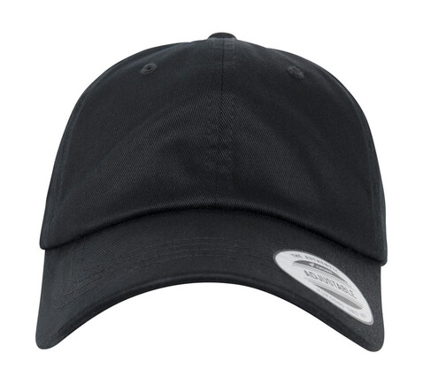 Flexfit Low Profile Organic Cotton Cap, Black, One Size bedrucken, Art.-Nr. 656681010
