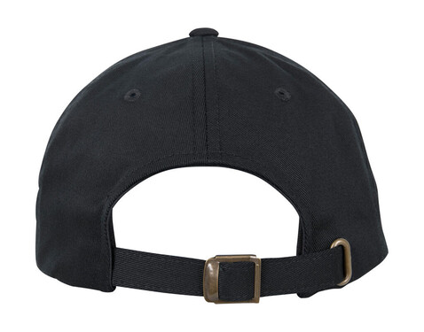 Flexfit Low Profile Organic Cotton Cap, Black, One Size bedrucken, Art.-Nr. 656681010
