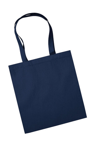 Westford Mill Organic Premium Cotton Tote, French Navy, One Size bedrucken, Art.-Nr. 662282010 Westford Mill Organic Premium Cotton Tote, French Navy, One Size bedrucken, Art.-Nr. 662282010