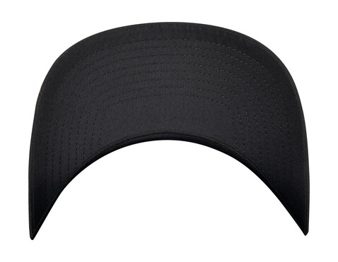 Flexfit Trucker Recycled Polyester Fabric Cap, Black, One Size bedrucken, Art.-Nr. 662681010