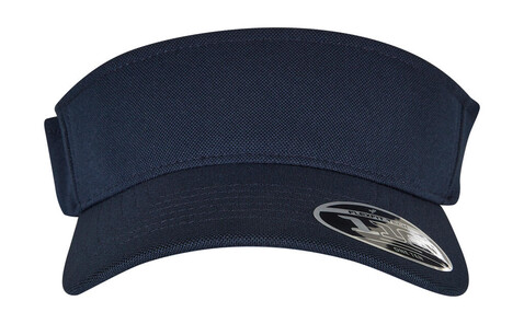 Flexfit 110 Visor Cap, Navy, One Size bedrucken, Art.-Nr. 663682000