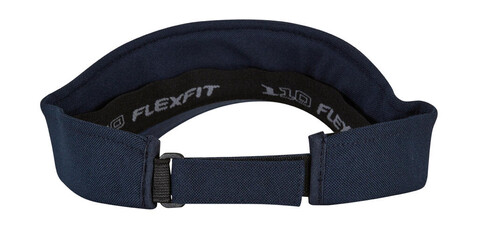 Flexfit 110 Visor Cap, Navy, One Size bedrucken, Art.-Nr. 663682000