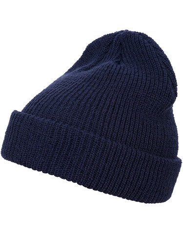 Flexfit Long Knit Beanie, Dark Grey, One Size bedrucken, Art.-Nr. 666681280