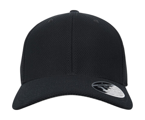 Flexfit 110 Hybrid Cap, Black, One Size bedrucken, Art.-Nr. 669681010