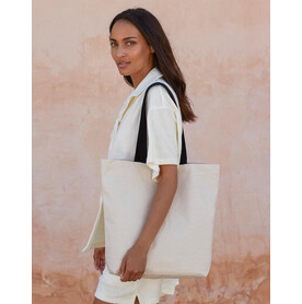 Westford Mill Fairtrade Camden Shopper, Natural, One Size bedrucken, Art.-Nr. 671280080