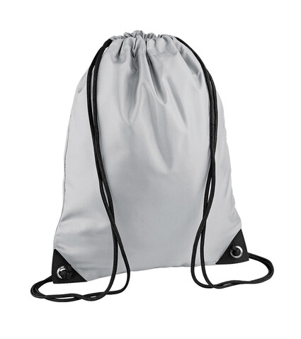 Bag Base Premium Gymsac, Light Grey, One Size bedrucken, Art.-Nr. 671291380 Bag Base Premium Gymsac, Light Grey, One Size bedrucken, Art.-Nr. 671291380