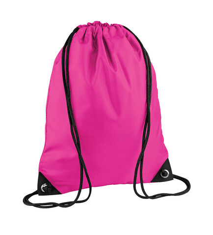 Bag Base Premium Gymsac, Fuchsia, One Size bedrucken, Art.-Nr. 671294390