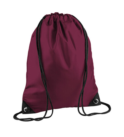 Bag Base Premium Gymsac, Burgundy, One Size bedrucken, Art.-Nr. 671294480 Bag Base Premium Gymsac, Burgundy, One Size bedrucken, Art.-Nr. 671294480