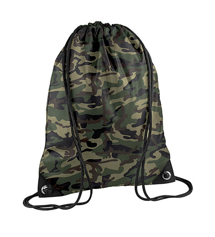 Bag Base Premium Gymsac, Jungle Camo, One Size bedrucken, Art.-Nr. 671295850