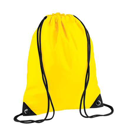 Bag Base Premium Gymsac, Yellow, One Size bedrucken, Art.-Nr. 671296000 Bag Base Premium Gymsac, Yellow, One Size bedrucken, Art.-Nr. 671296000