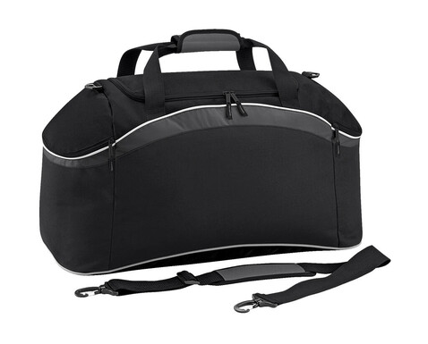 Bag Base Teamwear Holdall, Black/Graphite Grey/White, One Size bedrucken, Art.-Nr. 672291950