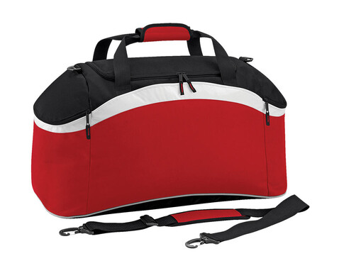 Bag Base Teamwear Holdall, Classic Red/Black/White, One Size bedrucken, Art.-Nr. 672294860