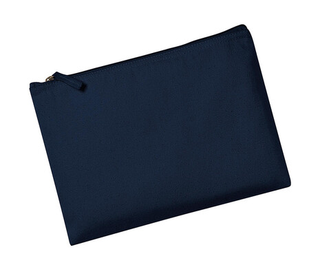 Westford Mill EarthAware™ Organic Accessory Pouch, French Navy, L bedrucken, Art.-Nr. 673282015