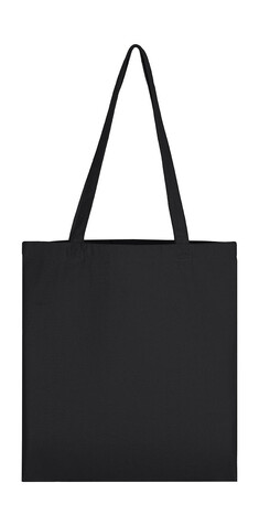 SG ACCESSORIES - BAGS Premium Canvas Organic Tote LH, Black, One Size bedrucken, Art.-Nr. 673571010