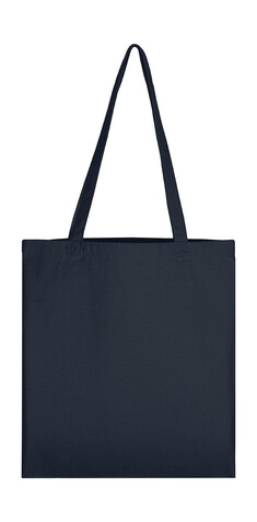 SG ACCESSORIES - BAGS Premium Canvas Organic Tote LH, Dark Blue, One Size bedrucken, Art.-Nr. 673572010
