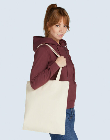 SG ACCESSORIES - BAGS Premium Canvas Organic Tote LH, Black, One Size bedrucken, Art.-Nr. 673571010