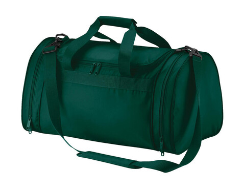 Quadra Sports Bag, Bottle Green, One Size bedrucken, Art.-Nr. 676305400