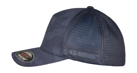 Flexfit Flexfit Jaquard Camo Cap, Navy, L/XL bedrucken, Art.-Nr. 676682002