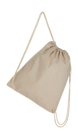 SG ACCESSORIES - BAGS Recycled Cotton/Polyester Backpack DD, Natural Heather, One Size bedrucken, Art.-Nr. 677570140