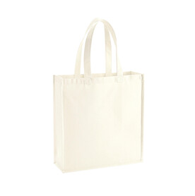 Westford Mill Gallery Canvas Tote, Natural, One Size bedrucken, Art.-Nr. 686280080