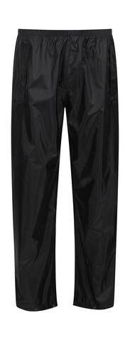 Regatta Stormbreak Overtrousers, Black, S bedrucken, Art.-Nr. 695171013