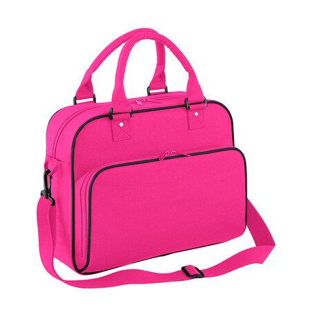 Bag Base Junior Dance Bag, Fuchsia/Black, One Size bedrucken, Art.-Nr. 696294840