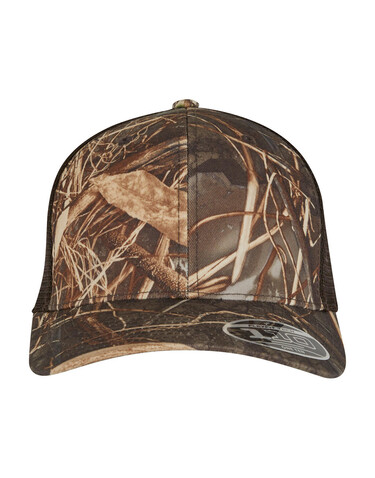 Flexfit Flexfit 110 Mesh RealTree Camo Cap, Brown, One Size bedrucken, Art.-Nr. 696687000