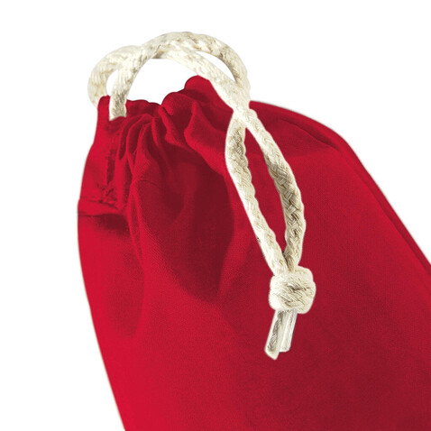 Westford Mill Cotton Stuff Bag, Pure Grey, XS bedrucken, Art.-Nr. 697281202