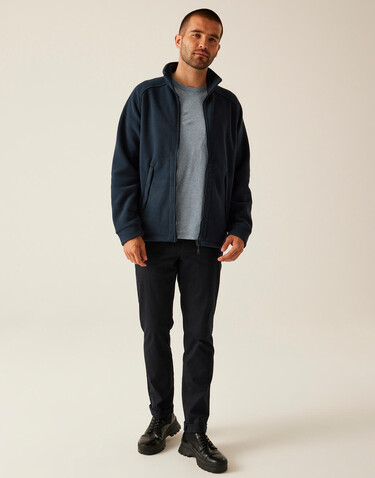 Regatta Sigma Fleece Jacket, Black, L bedrucken, Art.-Nr. 698171015