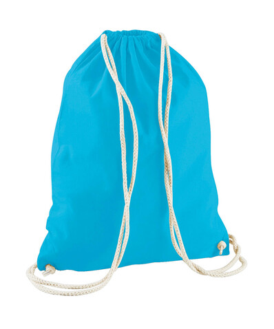 Westford Mill Cotton Gymsac, Surf Blue, One Size bedrucken, Art.-Nr. 698283220 Westford Mill Cotton Gymsac, Surf Blue, One Size bedrucken, Art.-Nr. 698283220
