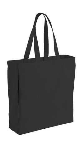 Westford Mill Canvas Classic Shopper, Black, One Size bedrucken, Art.-Nr. 699281010