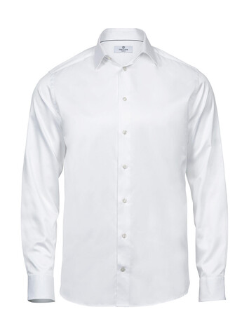 Tee Jays Luxury Shirt Comfort Fit, White, XL bedrucken, Art.-Nr. 700540006