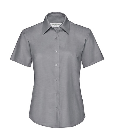 Russell Europe Ladies` Classic Oxford Shirt, Silver, 3XL (46) bedrucken, Art.-Nr. 701007148