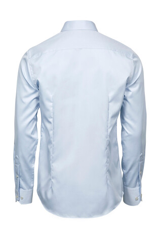Tee Jays Luxury Shirt Slim Fit, Light Blue, M bedrucken, Art.-Nr. 701543214