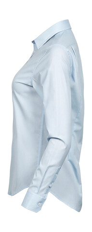 Tee Jays Ladies` Stretch Luxury Shirt, White, XL bedrucken, Art.-Nr. 702540006