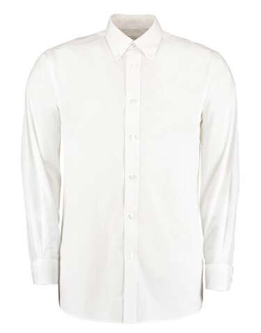 Kustom Kit Classic Fit Workforce Shirt, White, L (42cm) bedrucken, Art.-Nr. 703110005