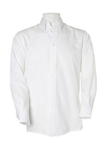Kustom Kit Classic Fit Workforce Shirt, White, XL (44cm) bedrucken, Art.-Nr. 703110006