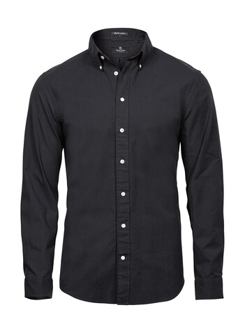 Tee Jays Perfect Oxford Shirt, Black, S bedrucken, Art.-Nr. 703541013
