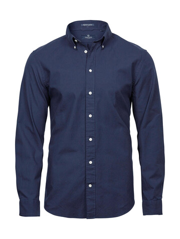 Tee Jays Perfect Oxford Shirt, Navy, 2XL bedrucken, Art.-Nr. 703542007