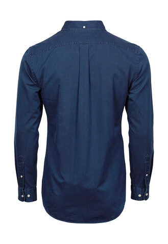 Tee Jays Casual Twill Shirt, Indigo, 3XL bedrucken, Art.-Nr. 705543188