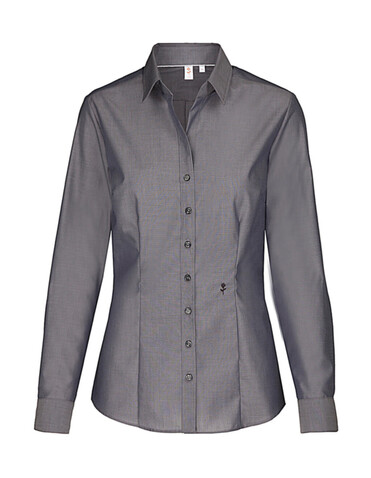 Seidensticker Seidensticker Slim Fit 1/1 Kent Women, Anthracite, 42 bedrucken, Art.-Nr. 706201405