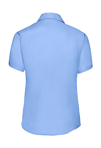 Russell Europe Ladies` Ultimate Non-iron Shirt, Bright Sky, 4XL (48) bedrucken, Art.-Nr. 707003109