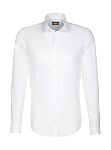 Seidensticker Seidensticker Slim Fit 1/1 Business Kent, White, 45 bedrucken, Art.-Nr. 708200009